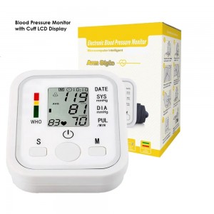 Arm Style Electronic Blood Pressure Monitor