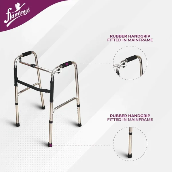 Flamingo Folding Walker - Image 3