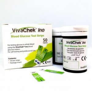 VivaChek Ino Blood Glucose Test Strips 50's