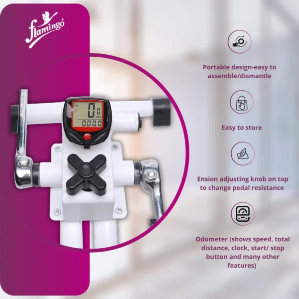 Flamingo Exercise Cycle with Odometer - Image 2