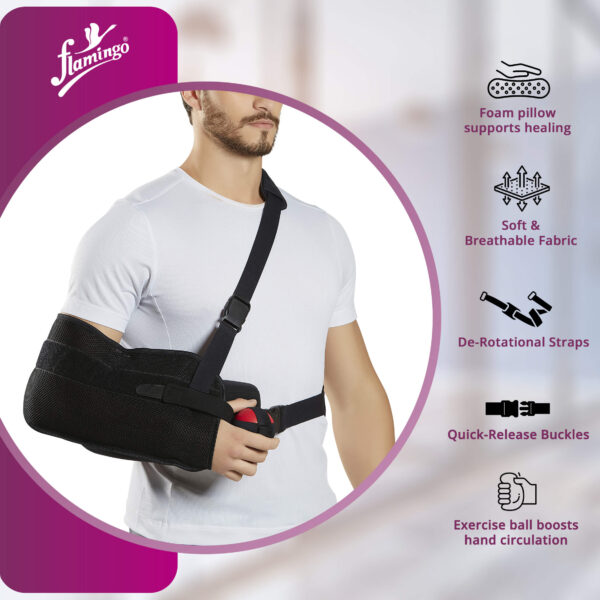 Flamingo Shoulder Abduction Brace (Universal) - Image 3
